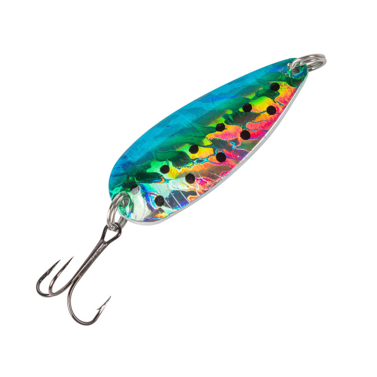 Adams Built Sierra Special Casting Spoon - Green Swirl Black Dot Holo, 1/2oz - Green Swirl Black Dot Holo Adams Built Sierra Special Casting Spoon - Green Swirl Black Dot Holo, 1/2oz - Green Swirl Black Dot Holo