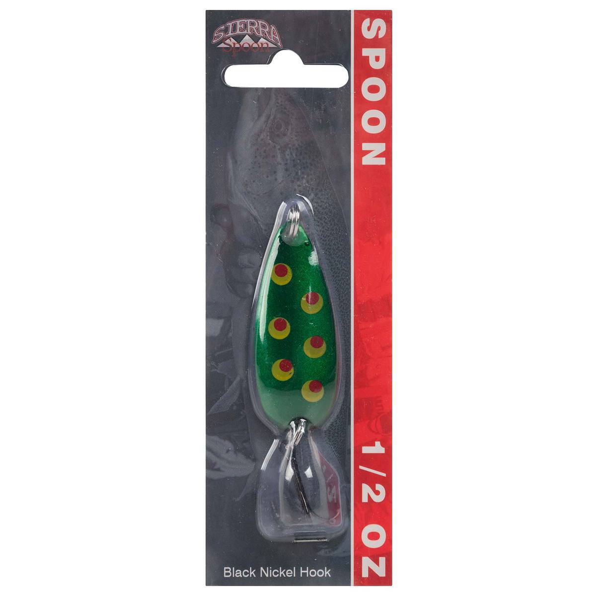 Adams Built Sierra Special Casting Spoon - Pearl Red Dot Frog, 1/2oz - Pearl Red Dot Frog Adams Built Sierra Special Casting Spoon - Pearl Red Dot Frog, 1/2oz - Pearl Red Dot Frog