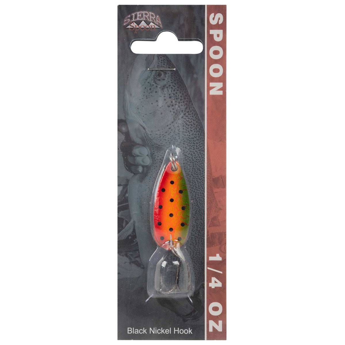 Adams Built Sierra Special Casting Spoon - Bleeding Firetiger, 1/4oz - Bleeding Firetiger Adams Built Sierra Special Casting Spoon - Bleeding Firetiger, 1/4oz - Bleeding Firetiger