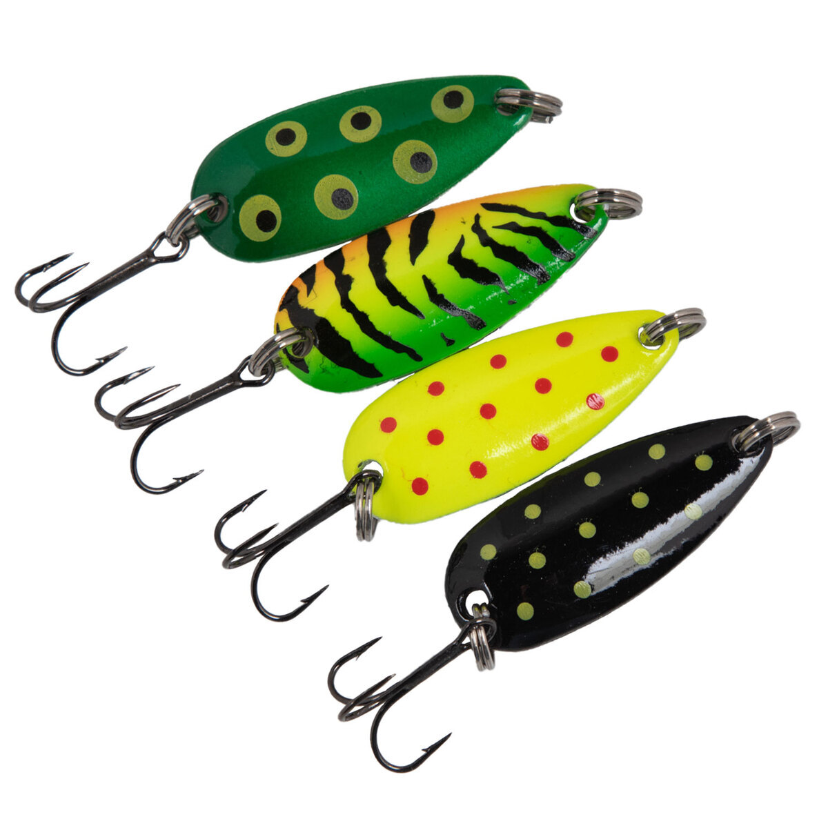 Built Spoon Adamsbuilt Sierra Casting Spoon 4 Packs - Classic Series, 1/4oz, 2in, 4 ...