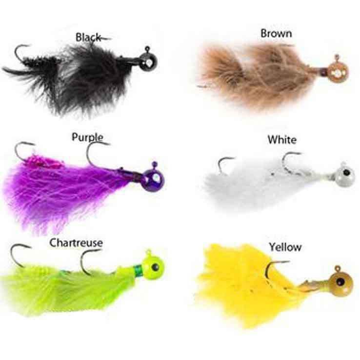 AdamsBuilt Sierra Special Articulated Marabou Jig AdamsBuilt Sierra Special Articulated Marabou Jig
