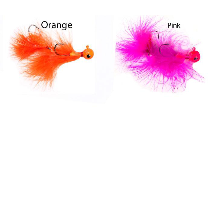 AdamsBuilt Sierra Special Articulated Marabou Jig AdamsBuilt Sierra Special Articulated Marabou Jig