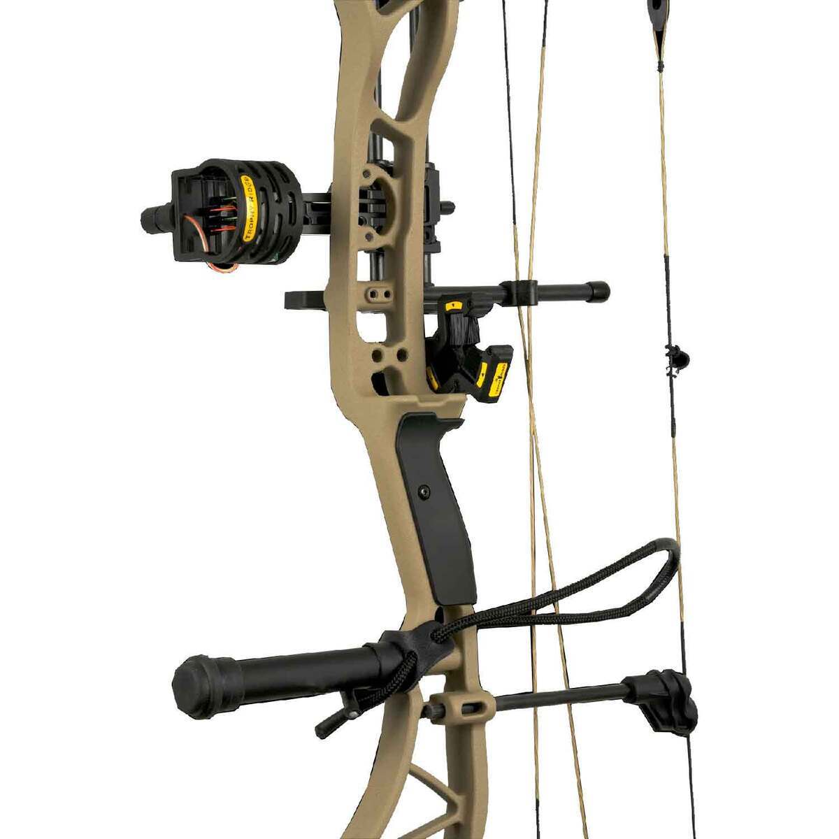 Bear Archery Adapt RTH 45-60lb Left Hand Throwback Tan Compound Bow - RTH Package - Tan Bear Archery Adapt RTH 45-60lb Left Hand Throwback Tan Compound Bow - RTH Package - Tan