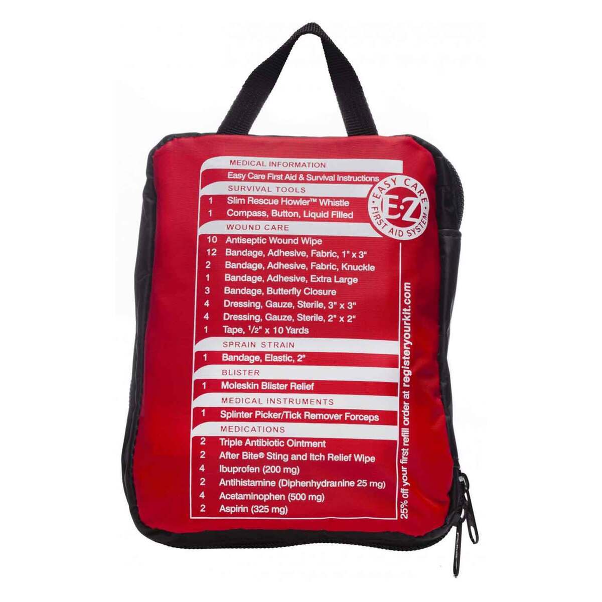 Adventure Medical Kits Adventure First Aid 2.0 - 102 Pieces - Red Adventure Medical Kits Adventure First Aid 2.0 - 102 Pieces - Red