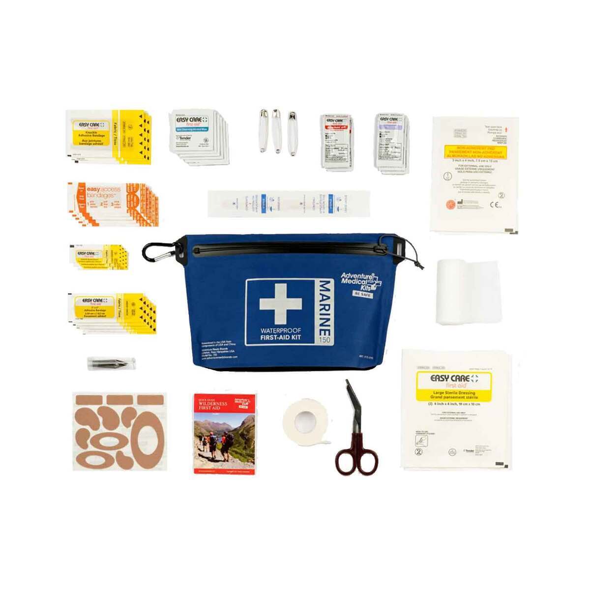 Adventure Medical Kits Marine 150 First Aid Kit - 56 Pieces - Blue Adventure Medical Kits Marine 150 First Aid Kit - 56 Pieces - Blue
