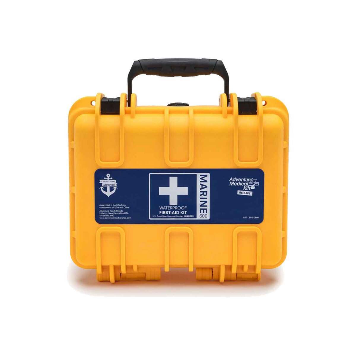 Adventure Medical Kits Marine 600 First Aid Kit - 252 Pieces - Yellow Adventure Medical Kits Marine 600 First Aid Kit - 252 Pieces - Yellow