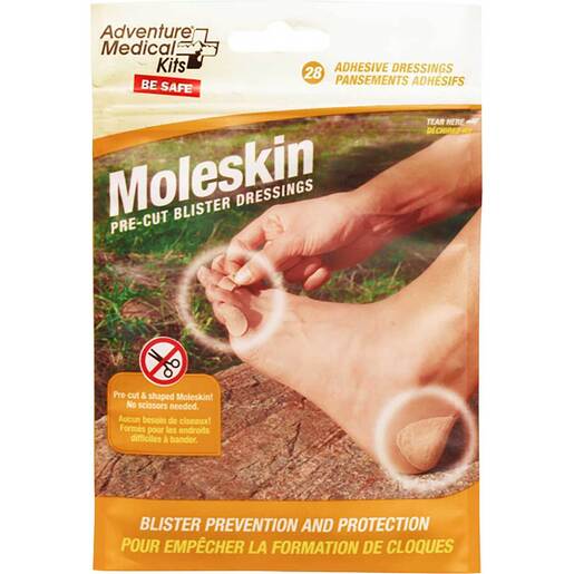 Adventure Medical Kits Moleskin Precut and Shaped Band Aides