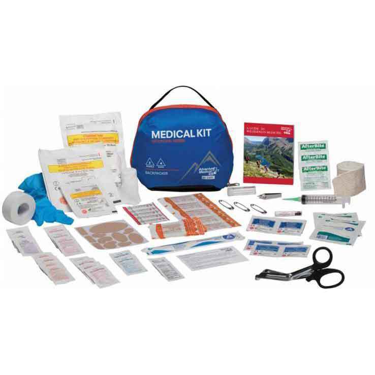 Adventure Medical Kits Mountain Backpacker First Aid Kit - 56 Pieces - Blue Adventure Medical Kits Mountain Backpacker First Aid Kit - 56 Pieces - Blue
