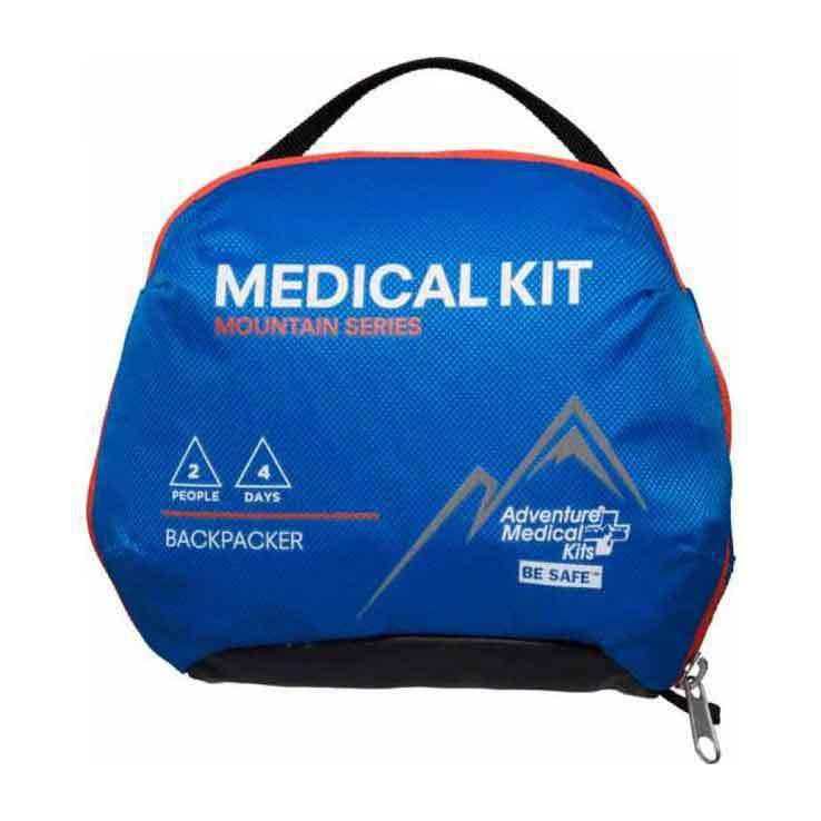 Adventure Medical Kits Mountain Backpacker First Aid Kit - 56 Pieces - Blue Adventure Medical Kits Mountain Backpacker First Aid Kit - 56 Pieces - Blue