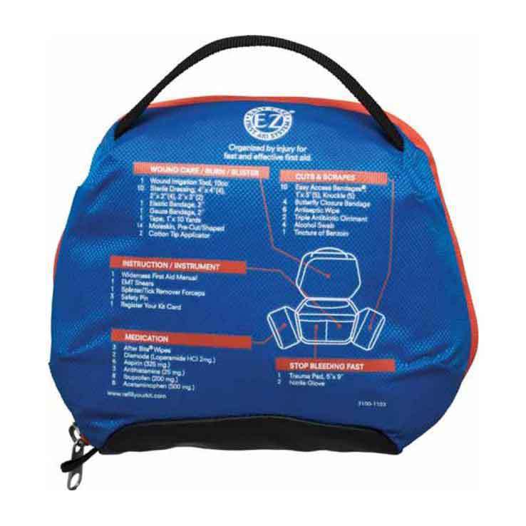 Adventure Medical Kits Mountain Backpacker First Aid Kit - 56 Pieces - Blue Adventure Medical Kits Mountain Backpacker First Aid Kit - 56 Pieces - Blue