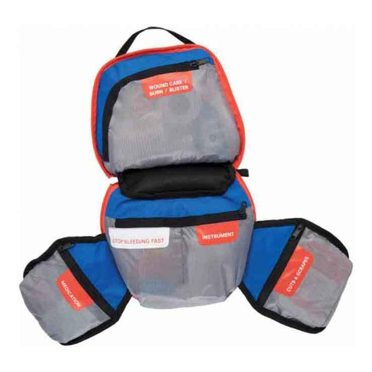 Adventure Medical Kits Mountain Backpacker First Aid Kit - 56 Pieces - Blue Adventure Medical Kits Mountain Backpacker First Aid Kit - 56 Pieces - Blue
