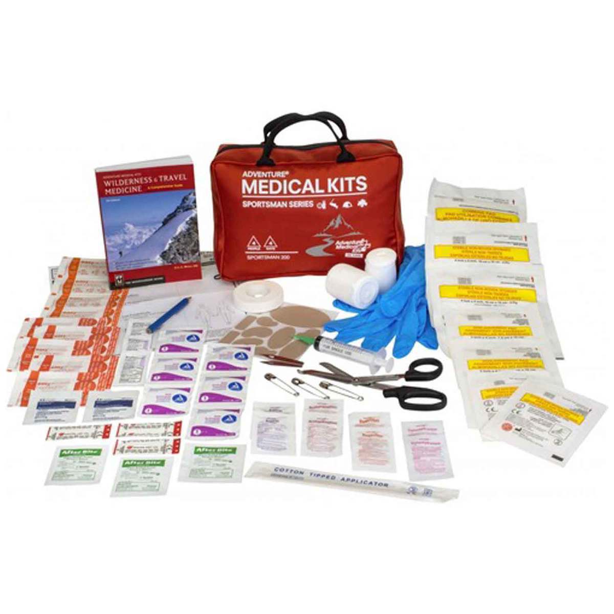 Adventure Medical Kits Sportsman 200 First Aid Kit - 55 Pieces - Red Adventure Medical Kits Sportsman 200 First Aid Kit - 55 Pieces - Red