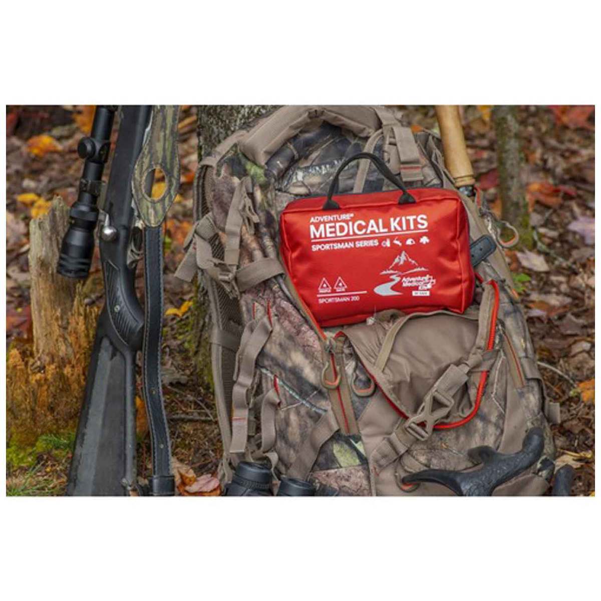 Adventure Medical Kits Sportsman 200 First Aid Kit - 55 Pieces - Red Adventure Medical Kits Sportsman 200 First Aid Kit - 55 Pieces - Red