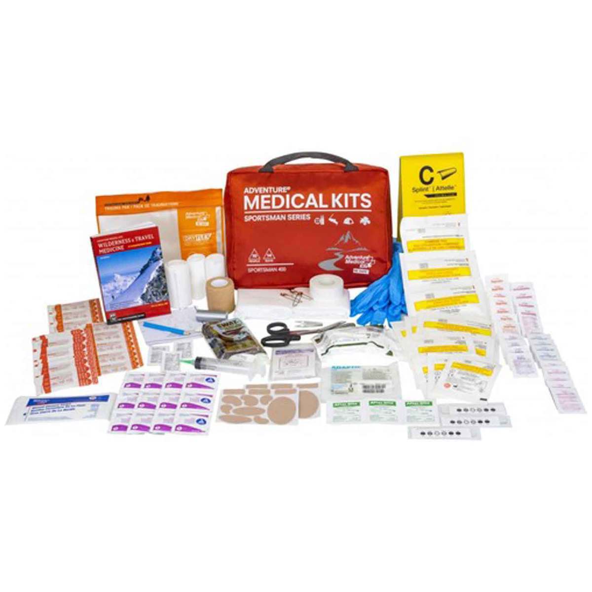 Adventure Medical Kits Sportsman 400 First Aid Kit - 110 Pieces - Red Adventure Medical Kits Sportsman 400 First Aid Kit - 110 Pieces - Red