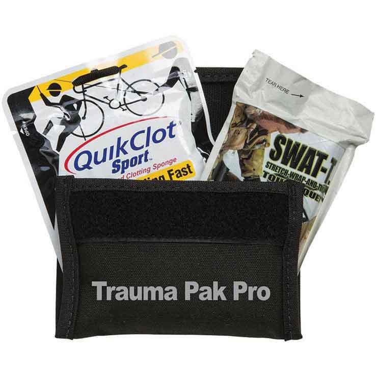 Adventure Medical Kits Trauma Pak Pro with QuikClot & Trauma Tourniquet - 7 Pieces - Black Adventure Medical Kits Trauma Pak Pro with QuikClot & Trauma Tourniquet - 7 Pieces - Black