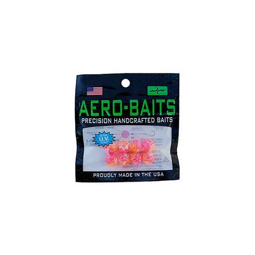 Aero Baits Aero-Bead Moltted Soft Egg – Steelhead Orange