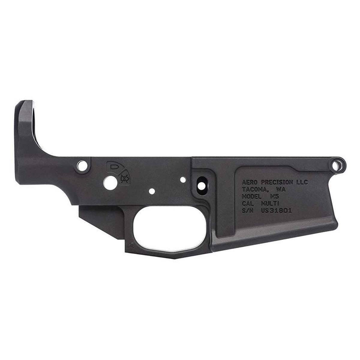 Aero Precision M5 308 Anodized Black Stripped Lower Receiver Aero Precision M5 308 Anodized Black Stripped Lower Receiver