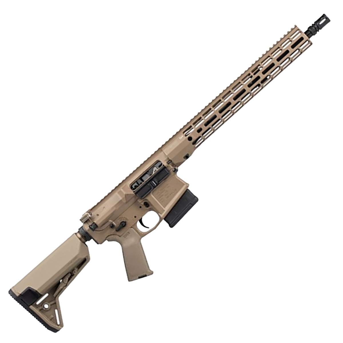Aero Precision M5E1 308 Winchester 16in FDE Cerakote Semi Automatic Modern Sporting Rifle - 10+1 Rounds