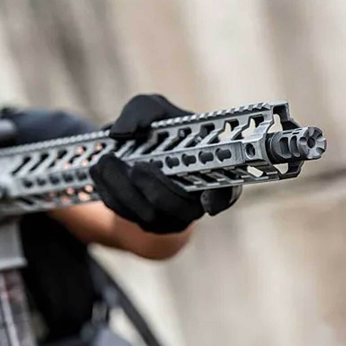 Aero Precision VG6 Precision Gamma 556 High Performance Black Nitride Muzzle Brake - Black Aero Precision VG6 Precision Gamma 556 High Performance Black Nitride Muzzle Brake - Black