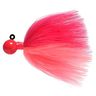Fire Flies Marabou Flash Steelhead/Salmon Jig - Pink on Pink w/ Red Light Stick, 1/8oz - Pink on Pink w/ Red Light Stick 1/0