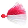 Fire Flies Marabou Flash Steelhead/Salmon Jig - Pink & White w/ Red Light Stick, 1/8oz - Pink & White w/ Red Light Stick 1/0