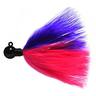 Aerojig Fire Flies Marabou Flash Steelhead/Salmon Jig - Purple & Pink w/ Red Light Stick, 1/4oz - Purple & Pink w/ Red Light Stick 1/0