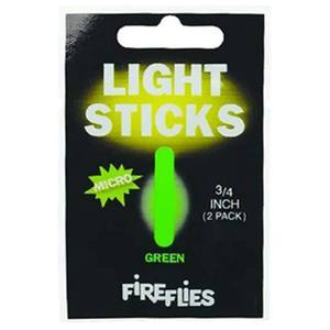 Aerojig Fire Flies Micro Light Sticks Terminal Tackle Accessory - Red, 3/4in