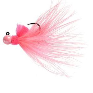 Aerojig Marabou Steelhead/Salmon Jig - Cerise/Pink, 1/4oz