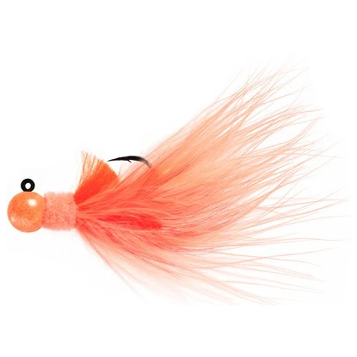Aerojig Marabou Jig Steelhead/Salmon Jig - Orange, 1/8oz - Orange 1 Aerojig Marabou Jig Steelhead/Salmon Jig - Orange, 1/8oz - Orange 1