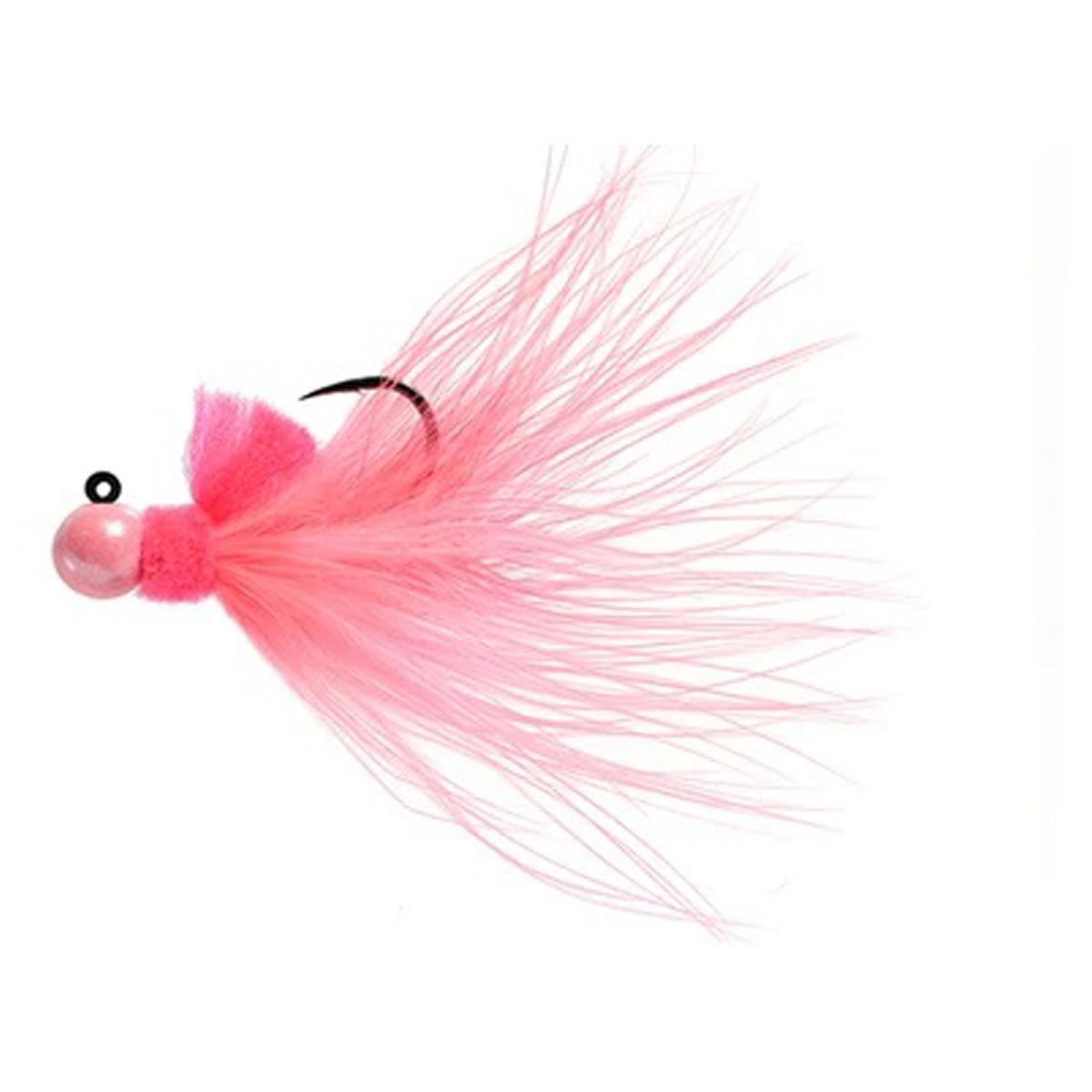 Aerojig Marabou Steelhead/Salmon Jig - Pink, 1/8oz - Pink 1 Aerojig Marabou Steelhead/Salmon Jig - Pink, 1/8oz - Pink 1