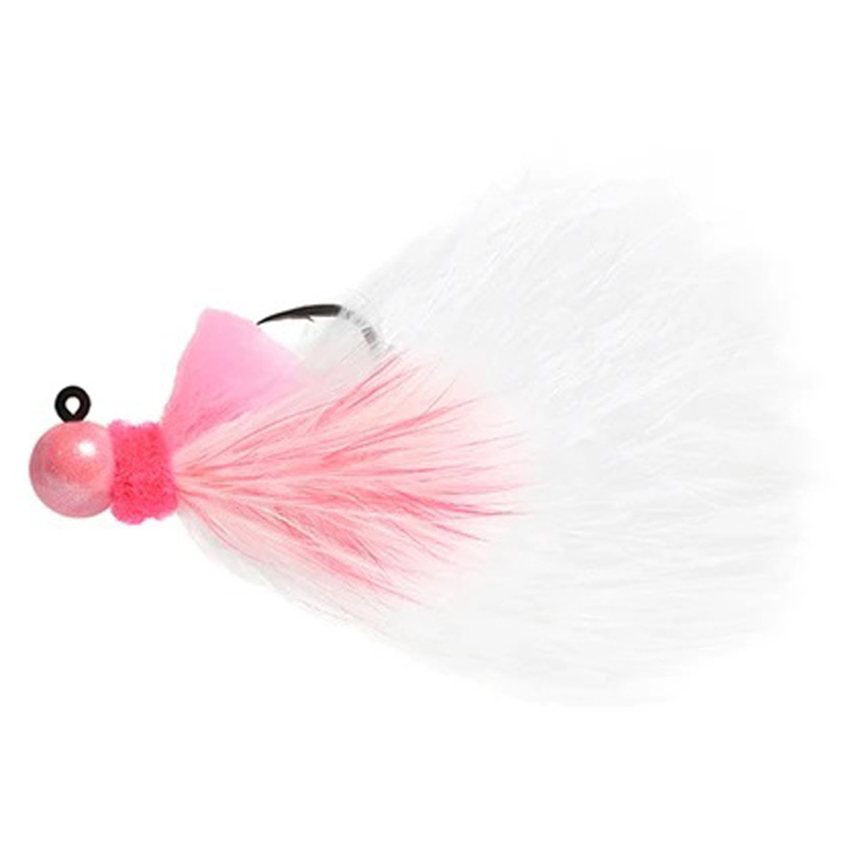 Aerojig Marabou Steelhead/Salmon Jig - Pink/White, 1/8oz - Pink/White 1 Aerojig Marabou Steelhead/Salmon Jig - Pink/White, 1/8oz - Pink/White 1