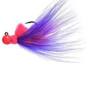 Aerojig Marabou Jig Steelhead/Salmon Jig - Purple/Pink, 1/4oz
