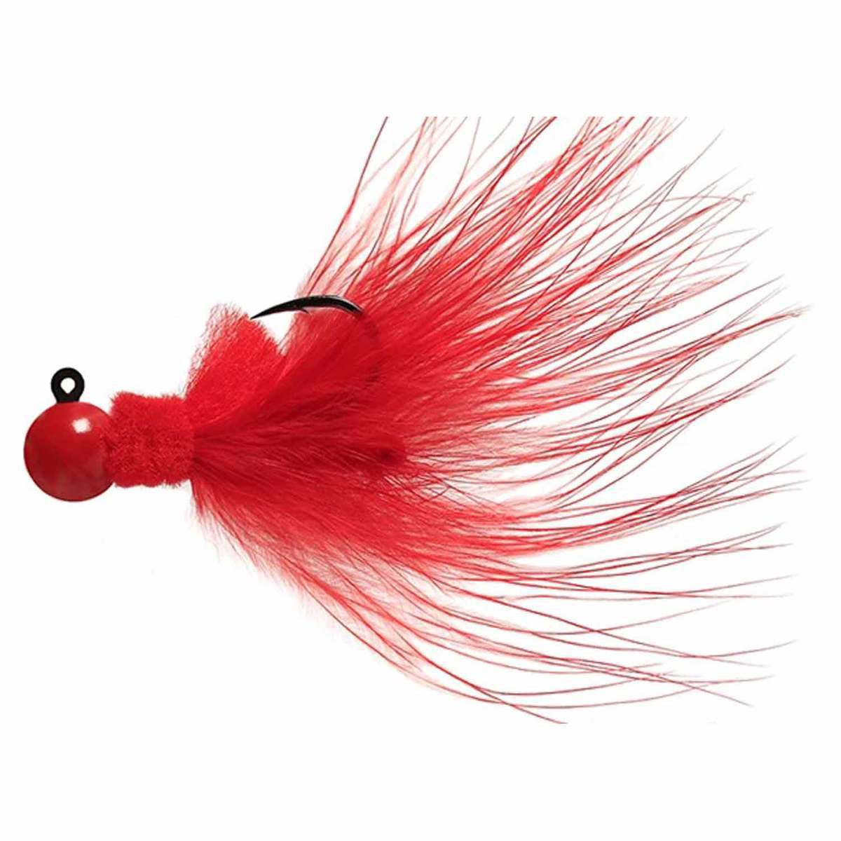 Aerojig Marabou Steelhead/Salmon Jig - Red, 1/8oz - Red 1 Aerojig Marabou Steelhead/Salmon Jig - Red, 1/8oz - Red 1