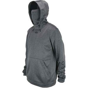 AFTCO Men's Reaper Technical Fishing Hoodie - Charcoal Heather - L