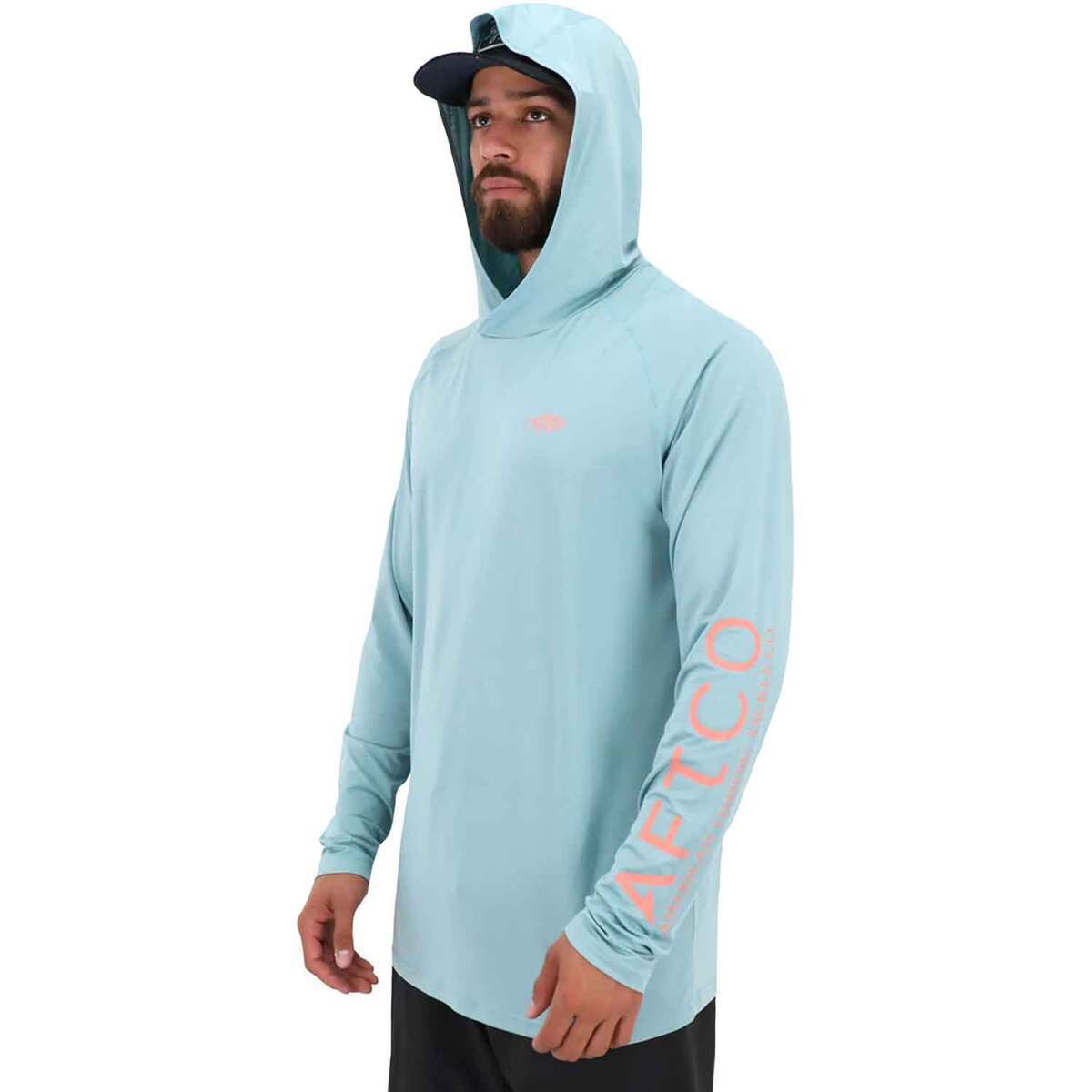 AFTCO Men's Samurai Sun Protection Fishing Hoodie AFTCO Men's Samurai Sun Protection Fishing Hoodie