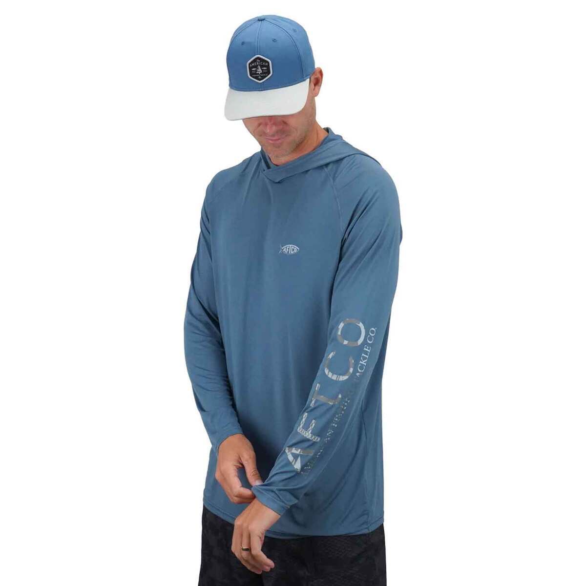 AFTCO Men's Samurai Sun Protection Fishing Hoodie AFTCO Men's Samurai Sun Protection Fishing Hoodie
