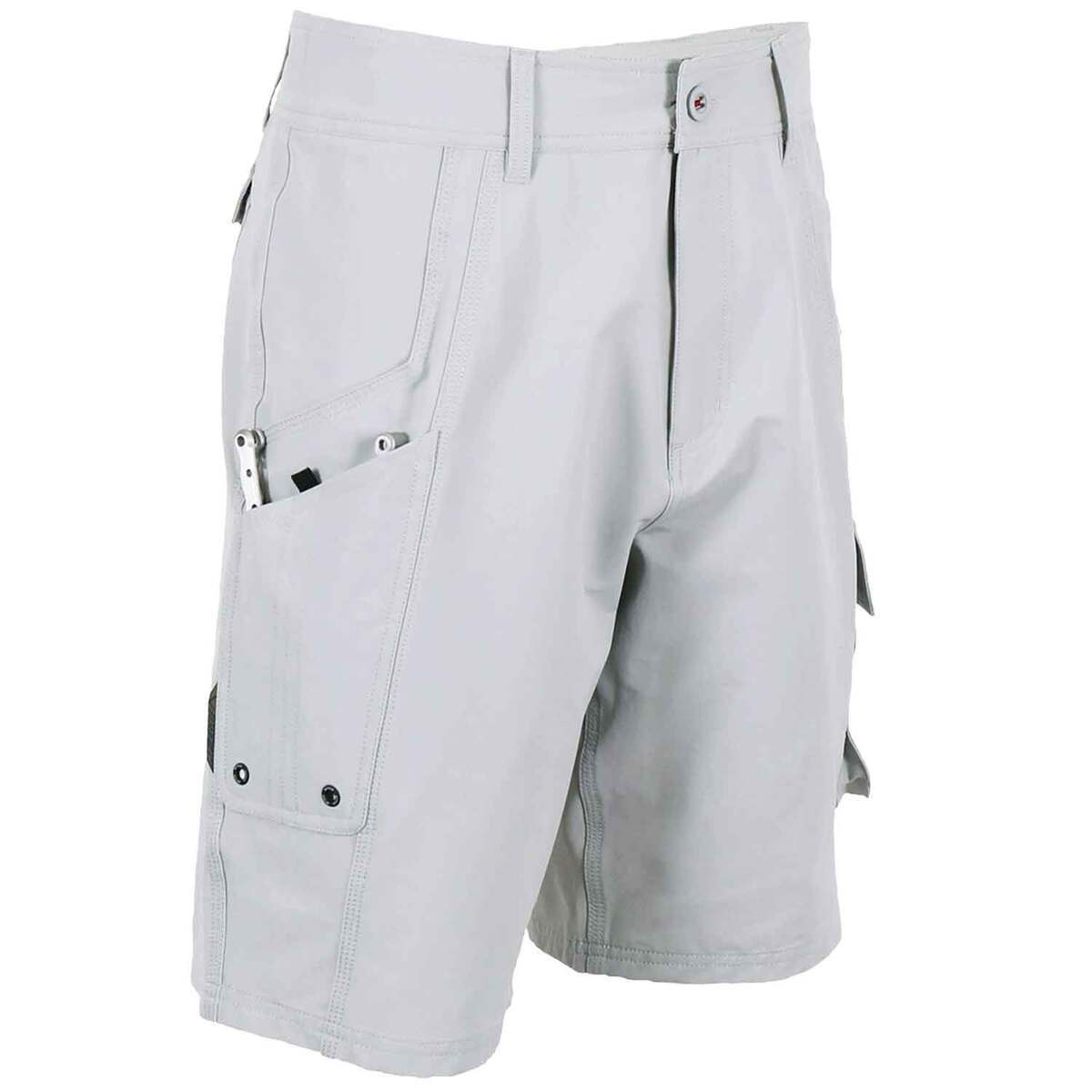 AFTCO Stealth Fishing Shorts (Khaki - 40)