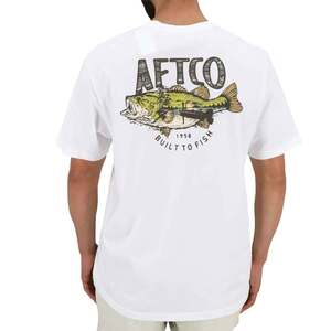 AFTCO Men's Wild Catch Short Sleeve Casual Shirt