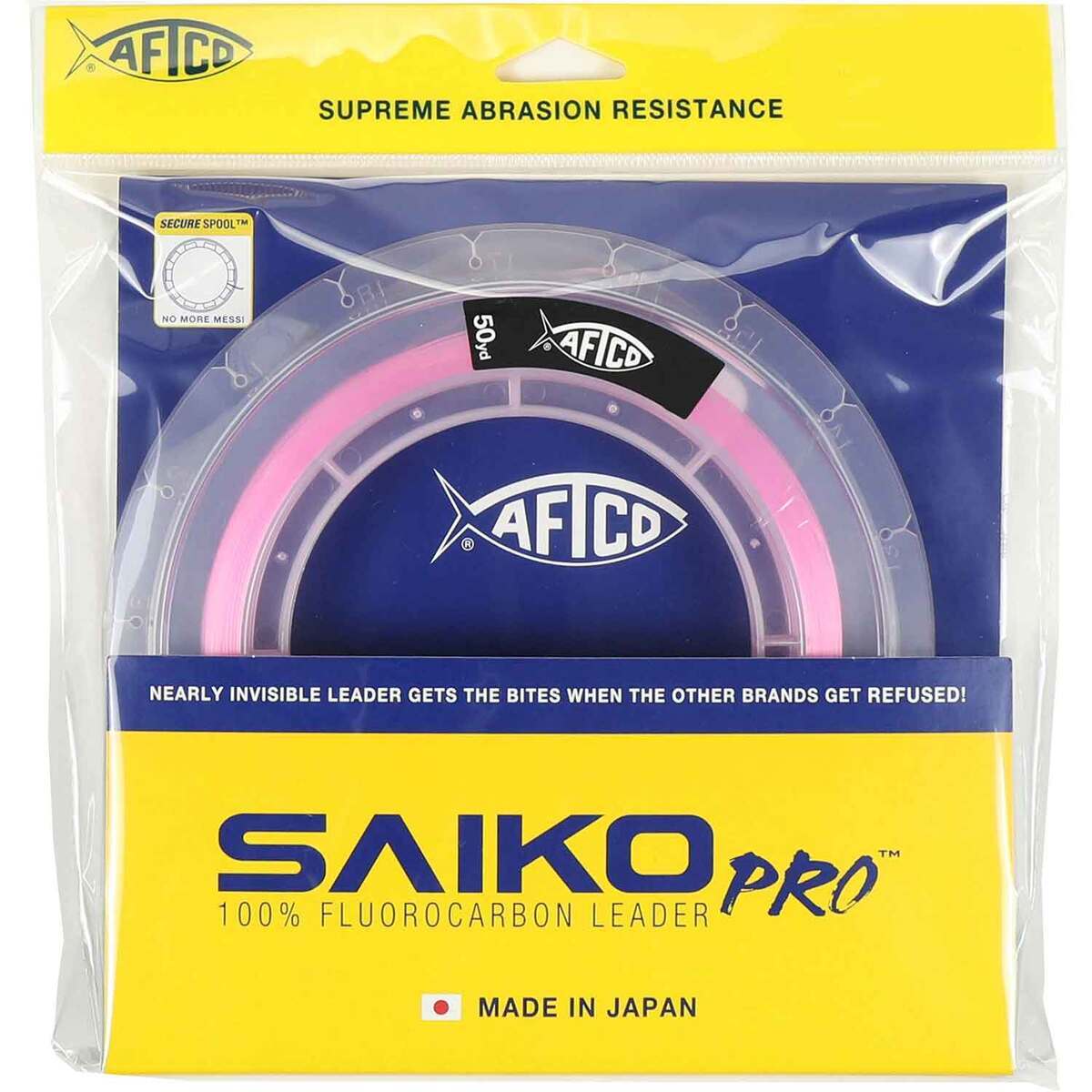 Aftco Saiko Pro 100% Fluorocarbon Fishing Line Aftco Saiko Pro 100% Fluorocarbon Fishing Line