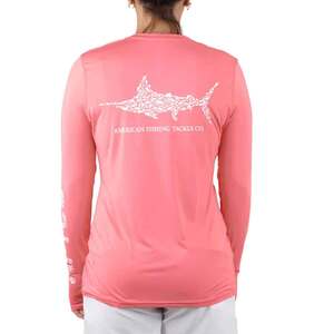 AFTCO Women's Jigfish Performance Long Sleeve Fishing Shirt