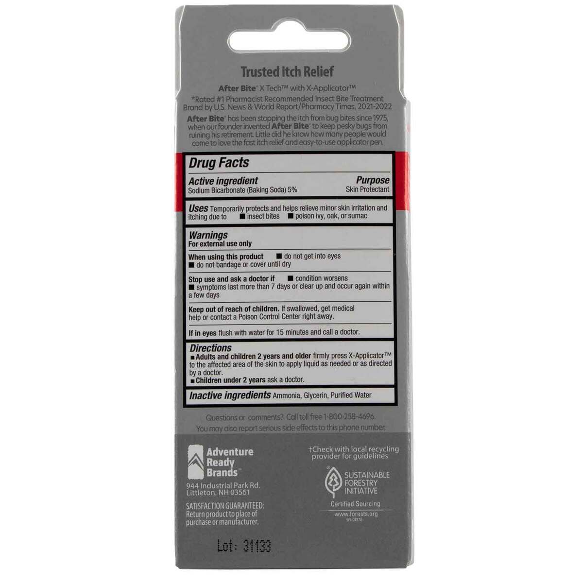 After Bite X-Tech Insect Bite Treatment - White After Bite X-Tech Insect Bite Treatment - White