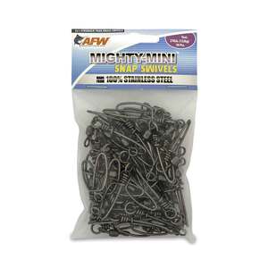 AFW Mighty-Mini Stainless Steel Snap Swivels
