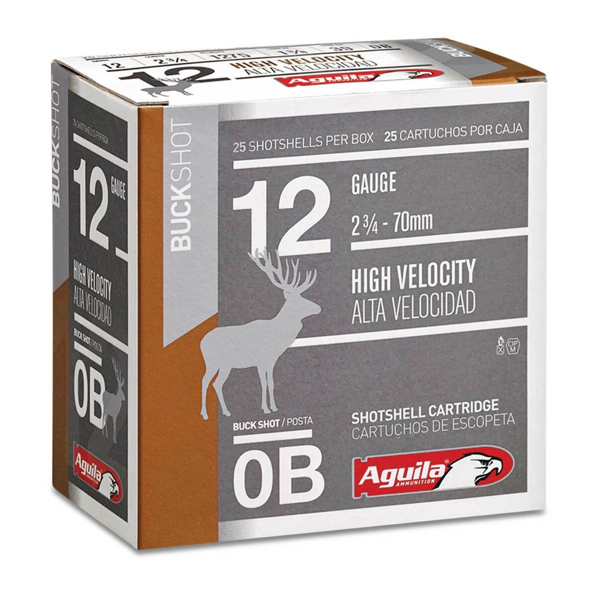 Aguila 12 Gauge 2-3/4in 0 Buck Shotshells - 25 Rounds | Sportsman's ...