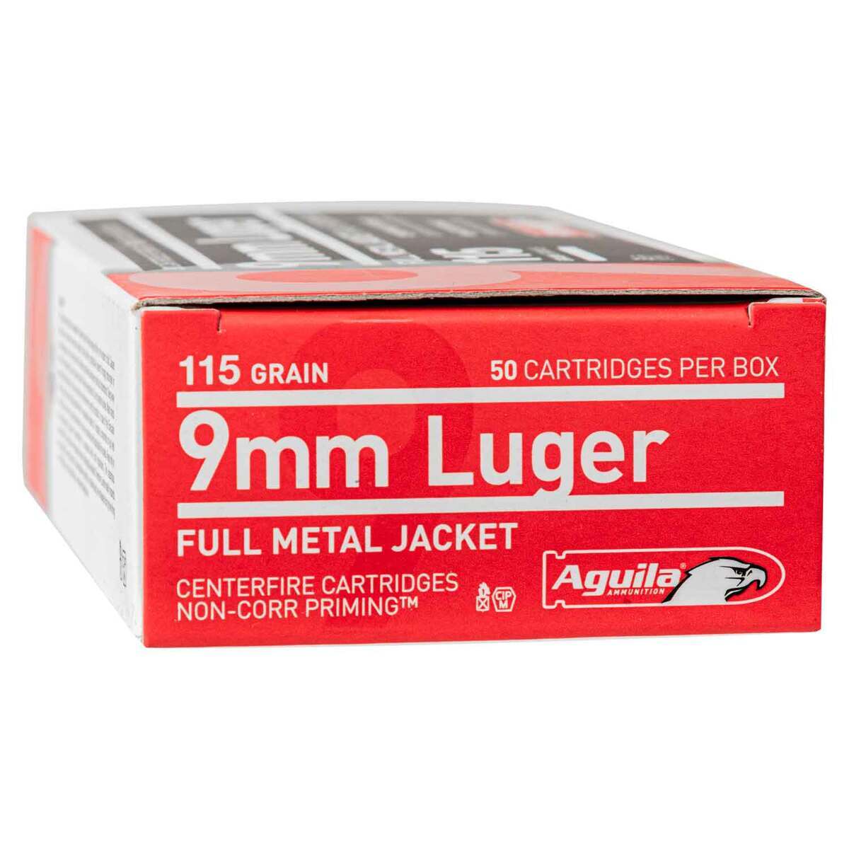 Aguila 9mm Luger 115gr FMJ Handgun Ammo - 50 Rounds Aguila 9mm Luger 115gr FMJ Handgun Ammo - 50 Rounds