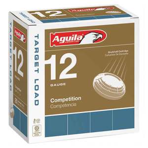 Aguila Competition 12 Gauge 2-3/4in #8 1-1/8oz Target Shotshells - 25 Rounds