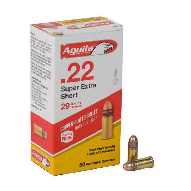 Aguila High Velocity 22 Short 29gr CPRN Rimfire Ammo - 50 Rounds Aguila High Velocity 22 Short 29gr CPRN Rimfire Ammo - 50 Rounds