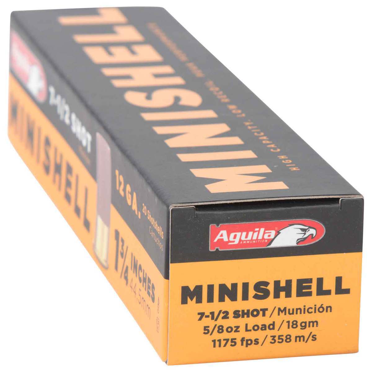 Aguila Minishell 12 Gauge 1-3/4in #7.5 5/8oz Target Shotshells - 20 Rounds Aguila Minishell 12 Gauge 1-3/4in #7.5 5/8oz Target Shotshells - 20 Rounds