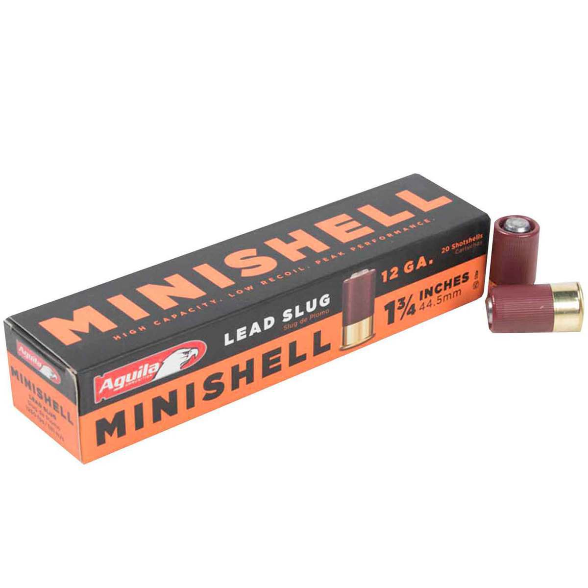 Aguila Minishell 12 Gauge 1-3/4in 7/8oz Slug Shotshells - 20 Rounds ...