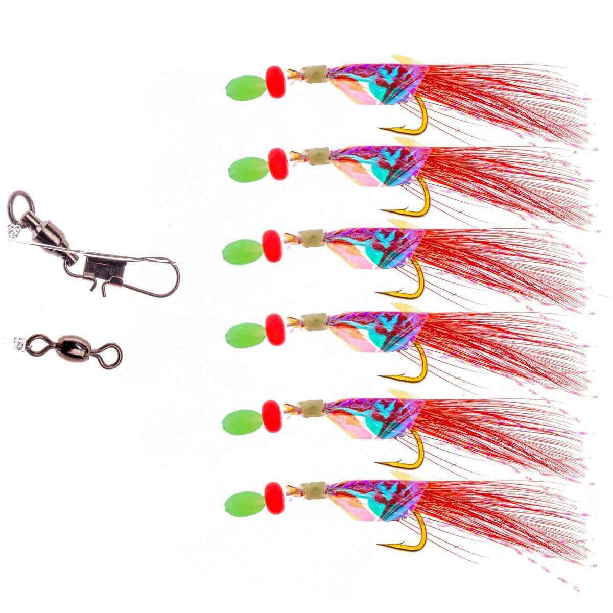 Ahi Sabiki Saltwater Trolling Rig - Rainbow Flasher, 10pk | Sportsman's ...