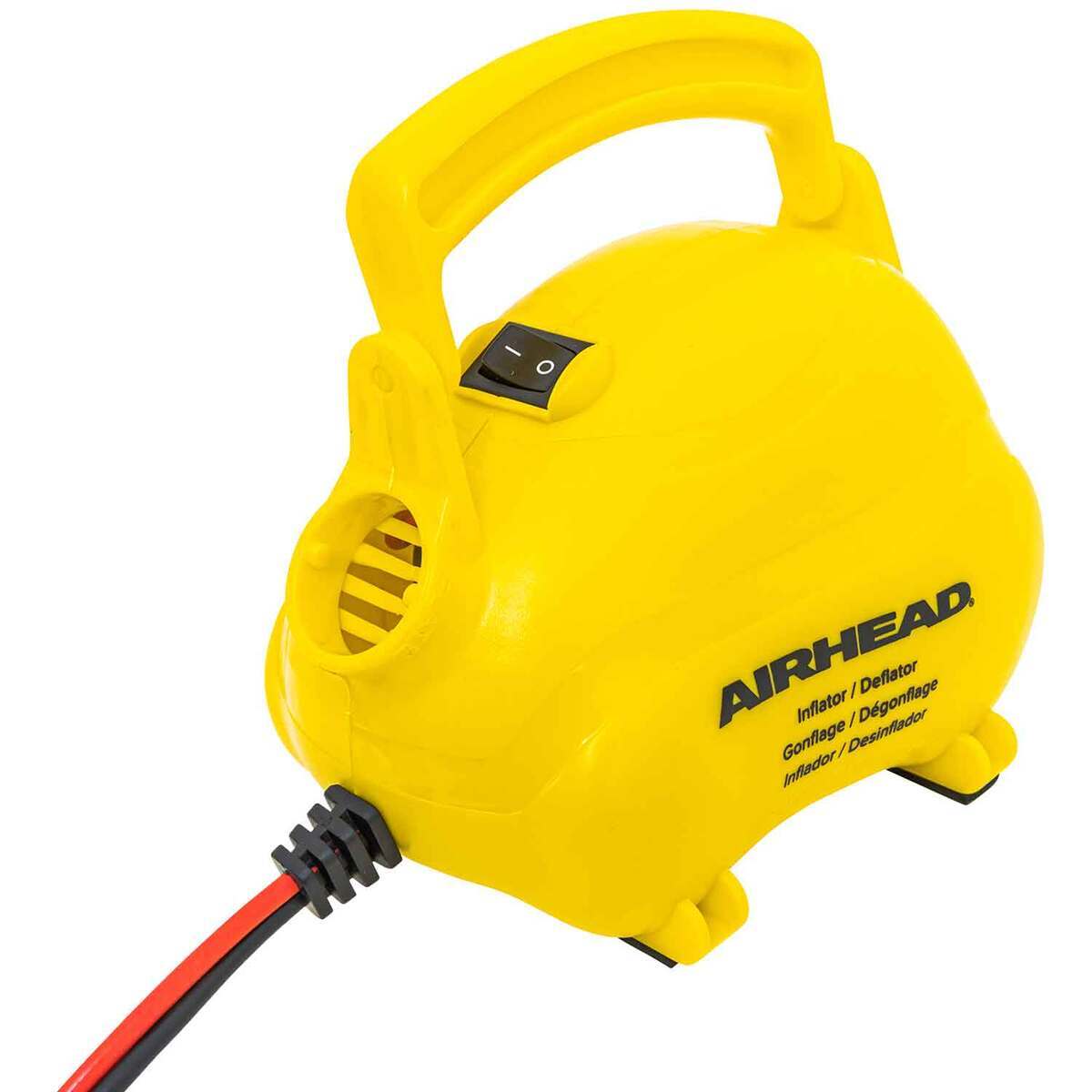 Airhead 12 Volt Pool Float Air Pump - Yellow Airhead 12 Volt Pool Float Air Pump - Yellow